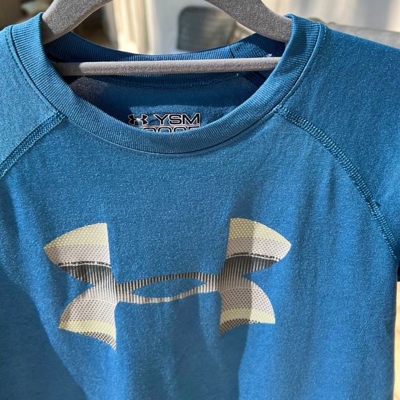 Boys HeatGear Under Armour Short Sleeve - Picture 11 of 16